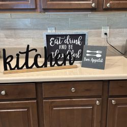 Kitchen Signs Decor All $15