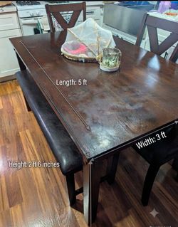 Dining table