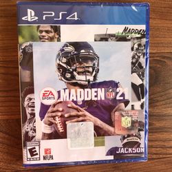 PS4 Madden 21-NiB