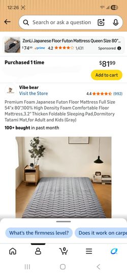 Floor mattress (Japanese Tatami mat(s)