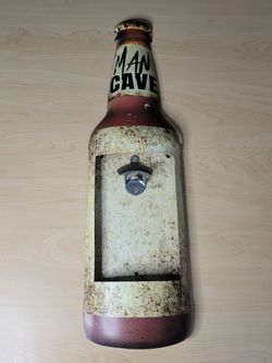 Man Cave Wall Mounted Bottle Opener