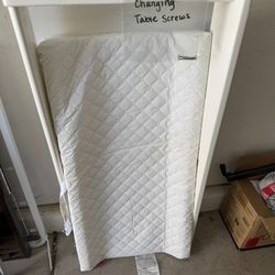 Changing Table Topper With Changing Pad
