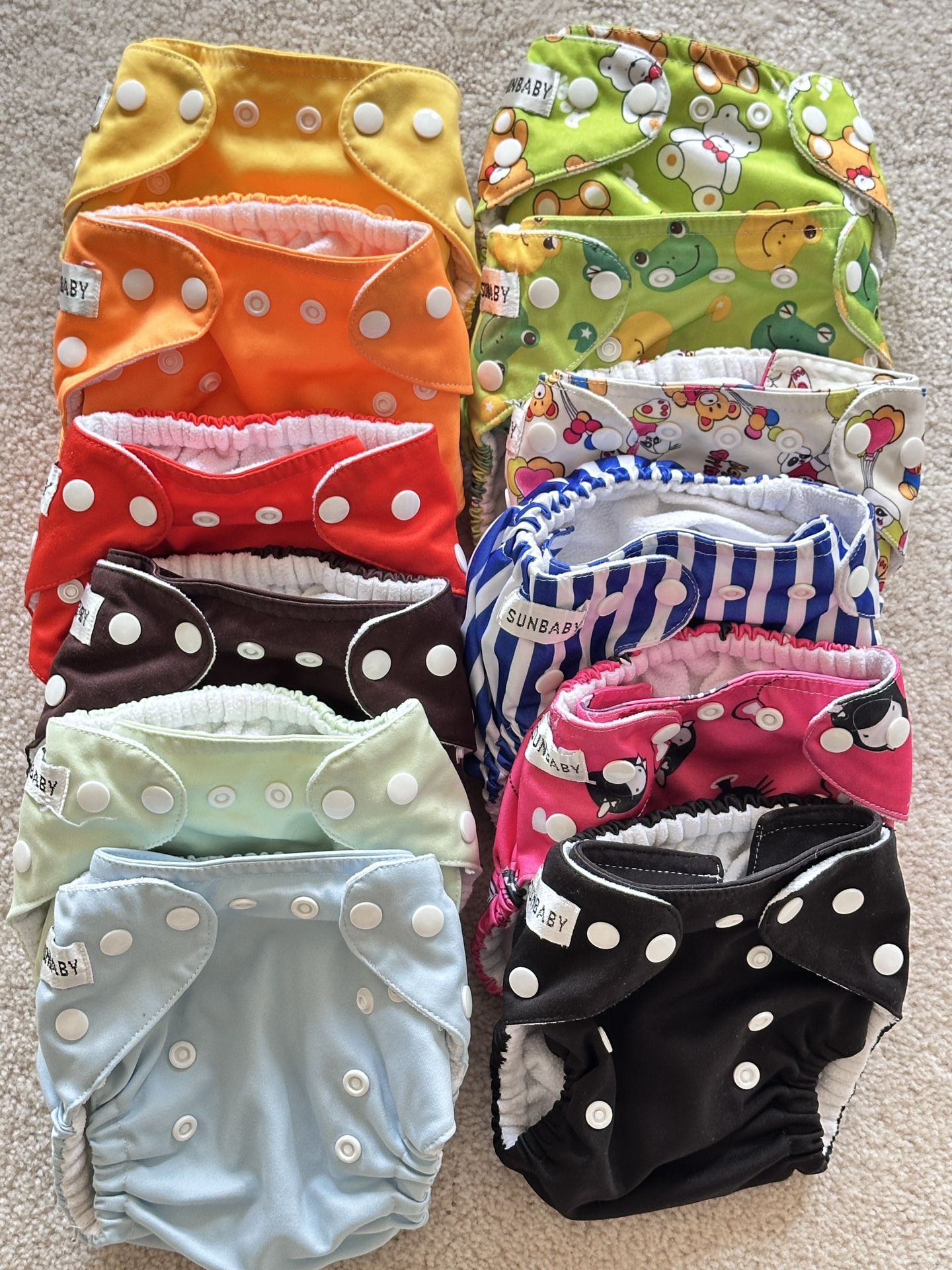 Cloth Diaper And Inserts