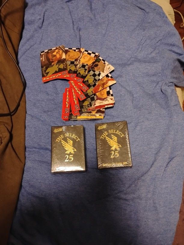 Action Packed  Winston Cup 25th Anniversary Cards