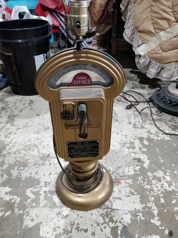 Retro Antique parking meter lamp for Sale in West Covina, CA OfferUp