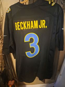 Odel Beckham jersey super bowl rams