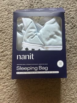 Nanit breathing wear sleeping bag for 18-24m blue 1.0 TOG