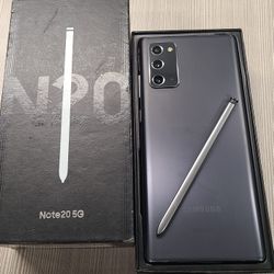 Samsung Galaxy Note 20 5g 128gb  Unlocked, FREE Smartwach/ Headphones. Pay $1 Today Rest in payments. NO CREDIT NEEDED FINANCING
