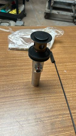 Black Delta Sink Stopper Kit