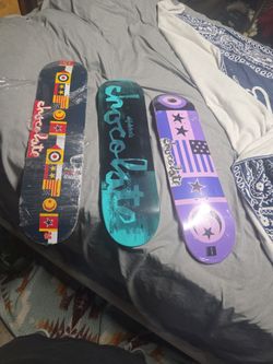Chocolate skateboards