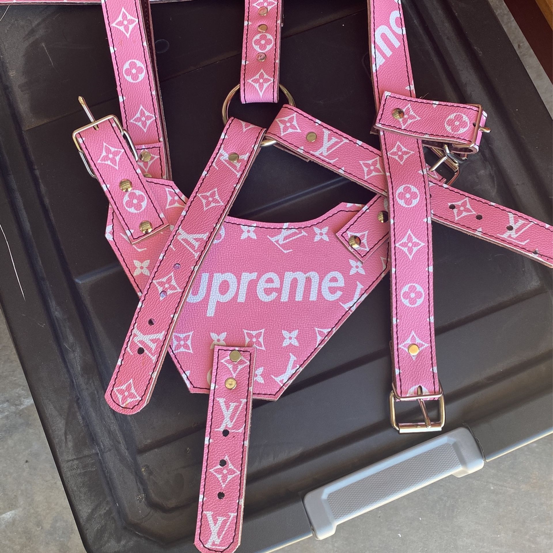 LV dog Harness for Sale in Bronx, NY - OfferUp