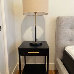 Side dresser and Lamp