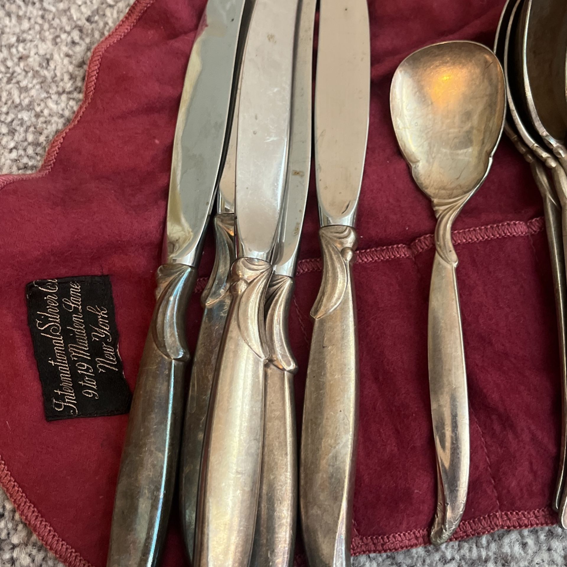 1847 Rogers Bros Flair Vintage Silverware