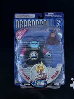 King Kai w/ Bubbles Saiyan Saga Dragon Ball Z 2000 Irwin Toys SEALED