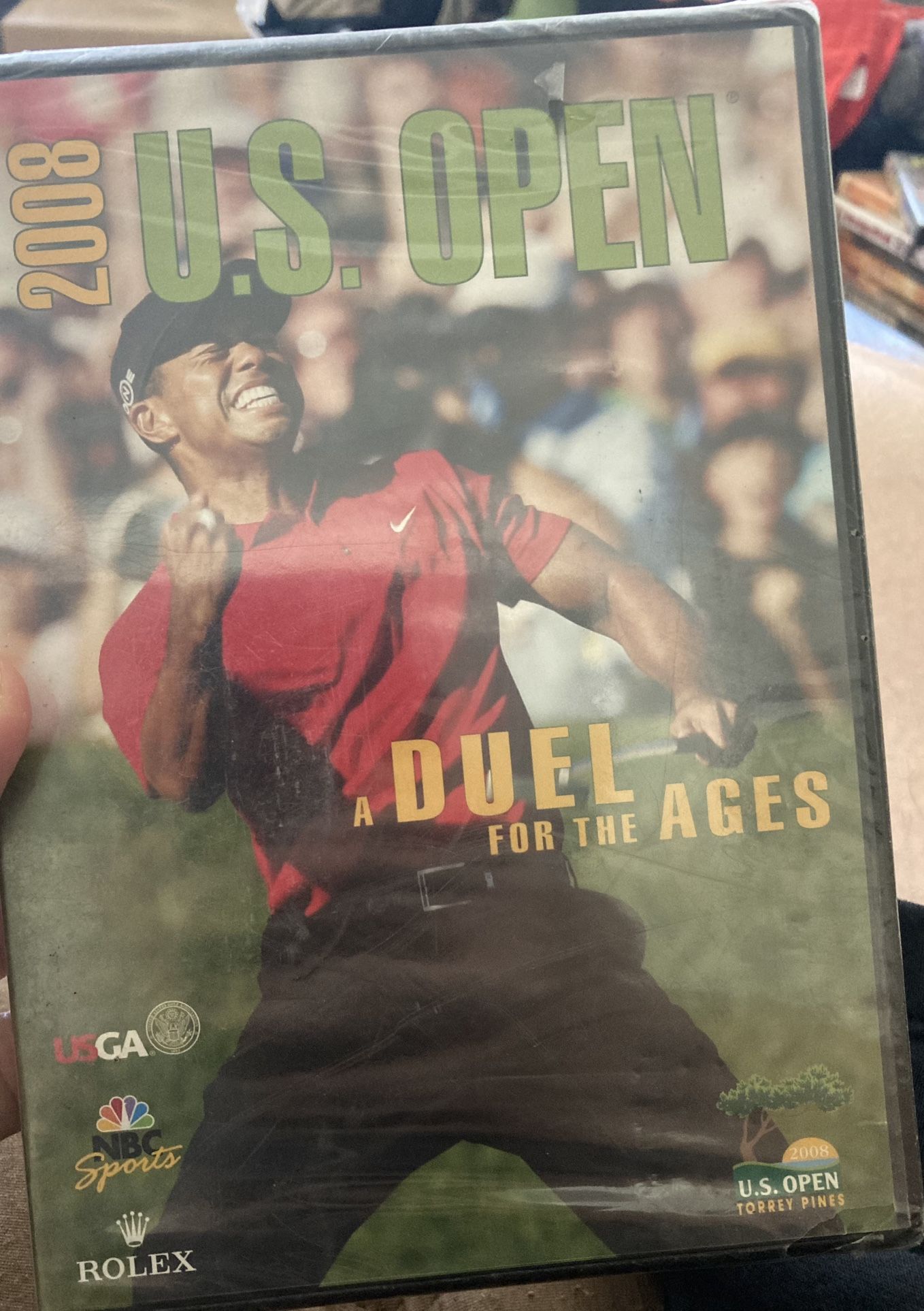 2008 U.S. Open: Tiger Woods In A Duel for the Ages [DVD] brand new in shrink wrap ! Golf collectors! Torrey Pines San Diego , CA