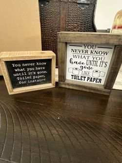 Bathroom Signs