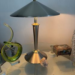 LAMP CHROME Brass Touch Table