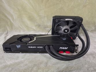 MSI GeForce GTX 1080 SEA HAWK X