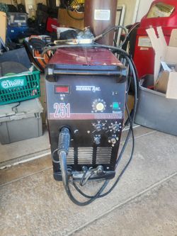 Thermo arc 251 welder with bottle