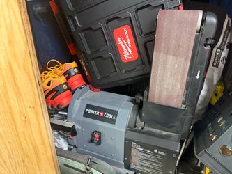 Porter Cable dual disc and belt sander