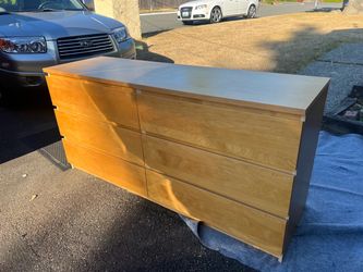 IKEA STORKLINTA, 6 Drawer Dresser, Oak Effect Color, Delivery