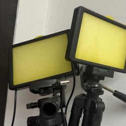 Lighting kit for vlogging. 