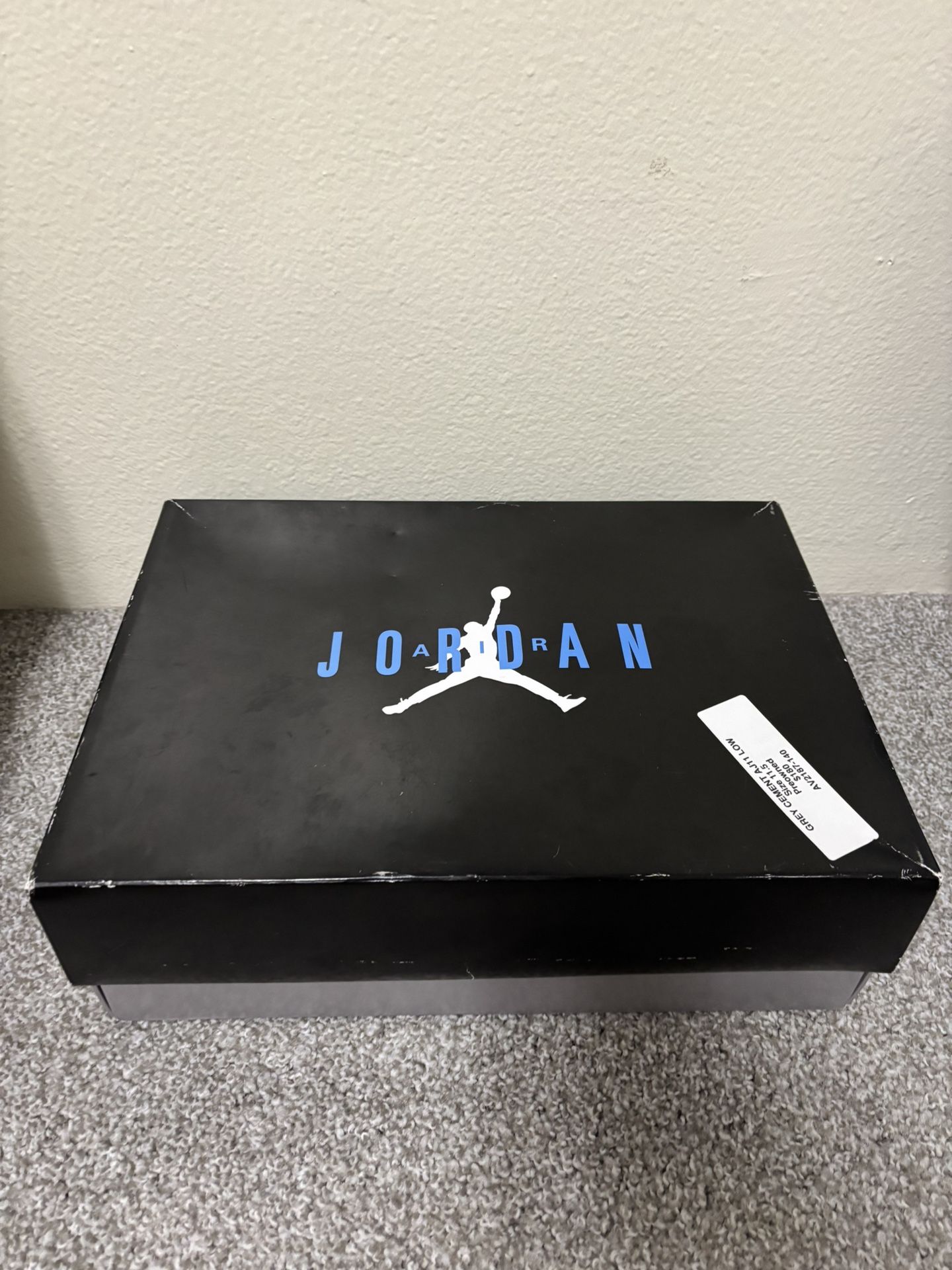 Jordan’s Men Size 11.5