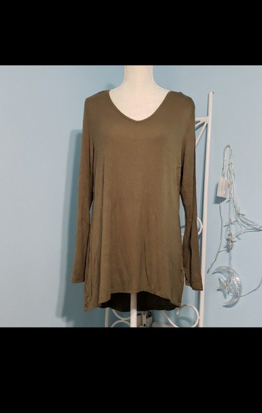 High-Low Ribbed Tunic