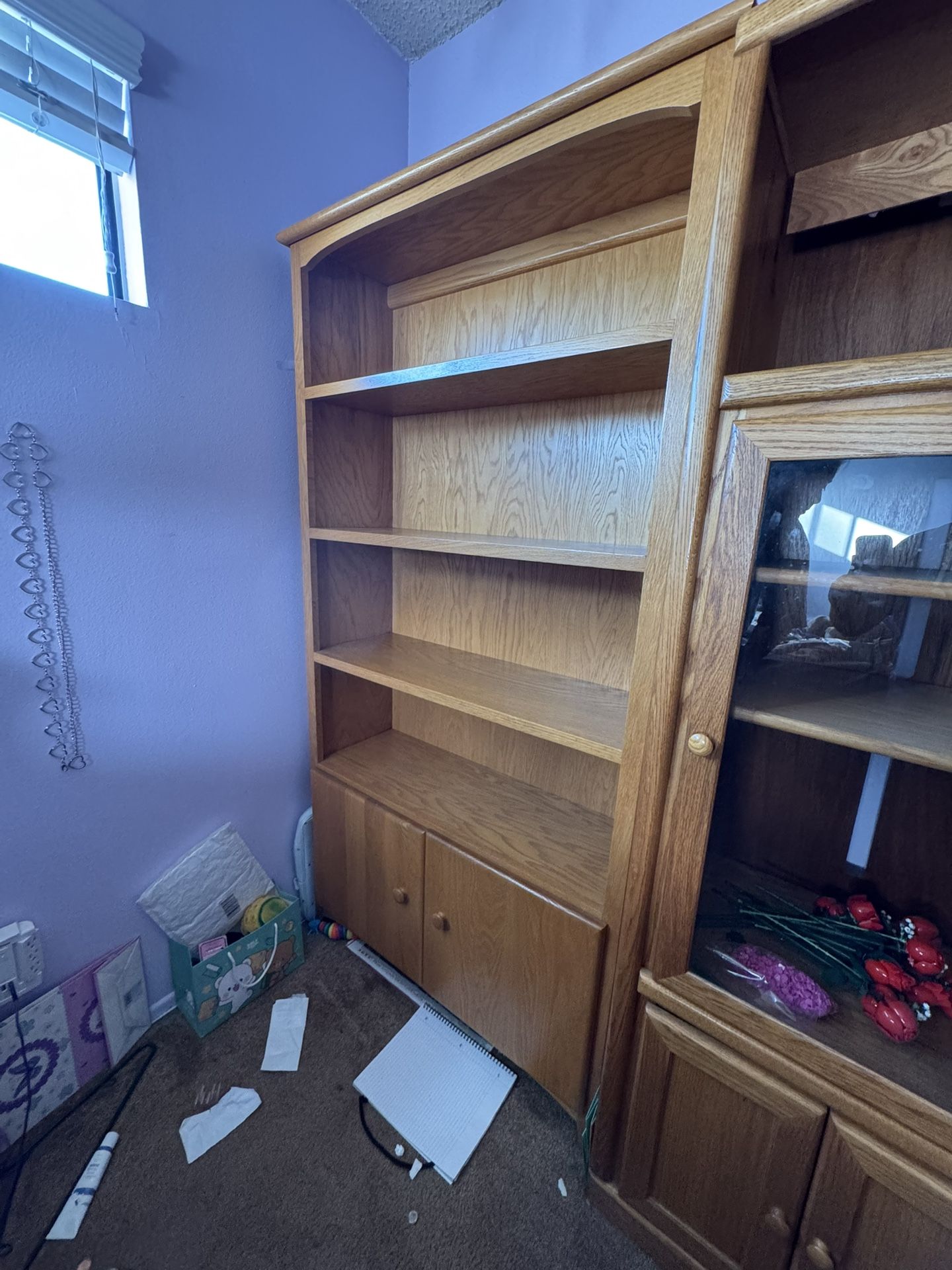 Bookcase With Bottom Cabinet