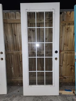 32" Side Entrance Door Panel