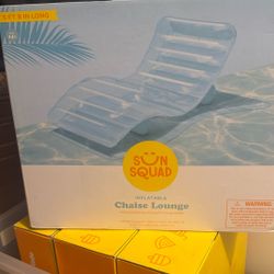 5ft 8 In Long Inflatable Chaise Lounge 