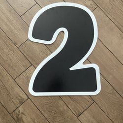 Number “2” For Any Kind Of Celebration 