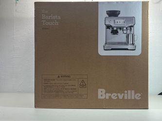 Breville Barista Touch Espresso Machine BES880BSS Brushed Stainless Steel ~ Brand New