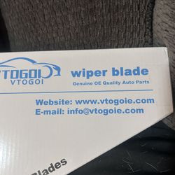 vTOGOI Windshield Wiper Blades Set Of 3  27in 20in And 15 In