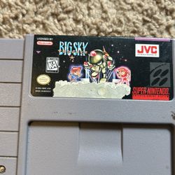 Big Sky Troopers SNES