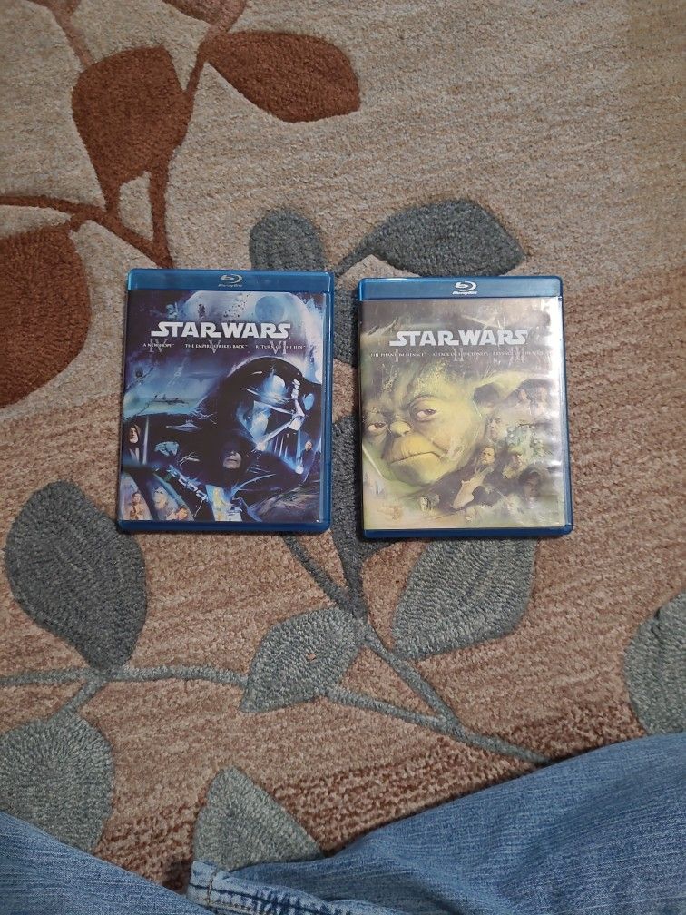 Star Wars I Through VI Blu Ray