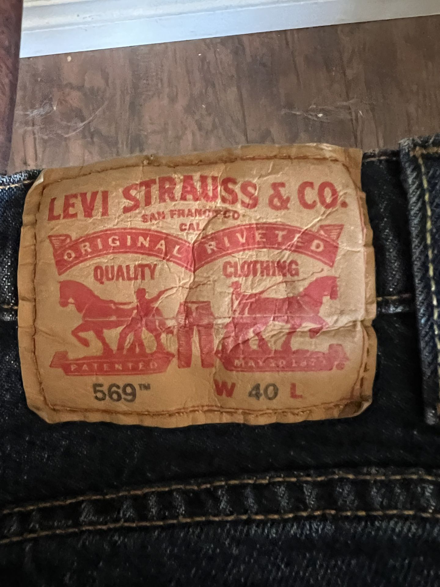 3 Brand New Levi Strauss 569 Loose Straight Shorts