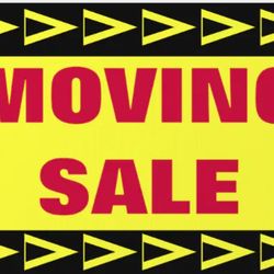 Moving sale!! 2718 North Lamer Street, Burbank, Saturday and Sunday from 7:00 a.m. to 4:00 p.m.