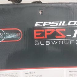 POWERED  SUBWOOFER     $800