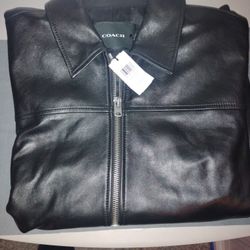 Coach Men's Leather Jacket