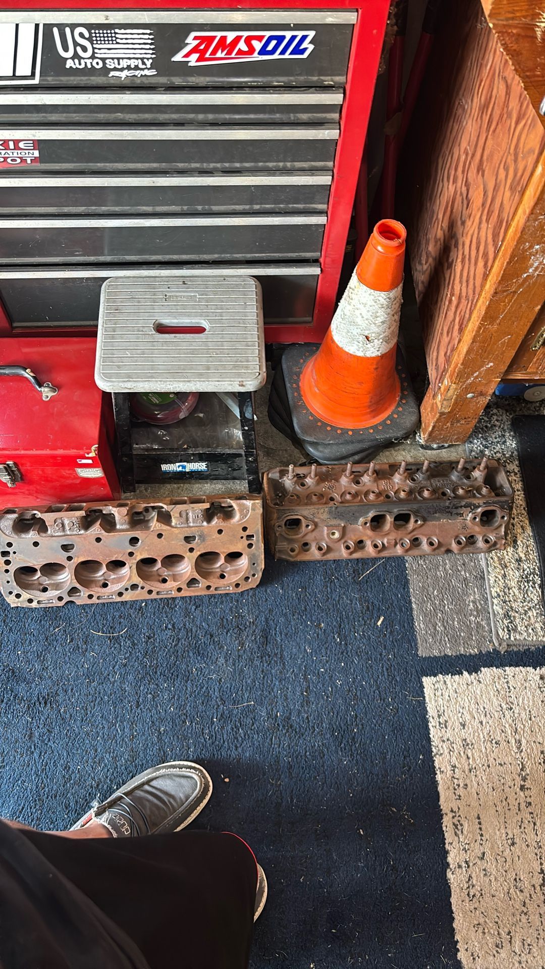 67 Small Block Chevy Camel Hump Heads