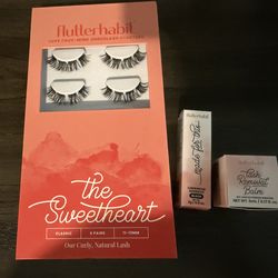 FlutterHabit the sweetheart classic 5 pairs with black glue and removal balm