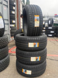 245-40-19  $380 CASH OUT THE DOOR 4 New All Tires Installed and Balanced