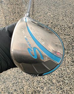Adams Golf Speedline fast 12 1 driver right Handed Graphite shaft *Dent Women's flex Lightweight 60g supershaft 44.5 inches long