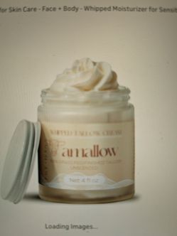 Brand new tallow cream for skin
