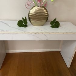 Elegant Entry Table, Can Be Used As A Desk/ Vanity 