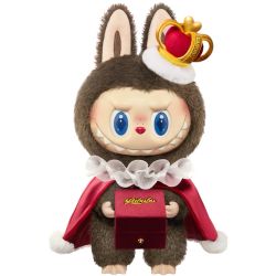 Authentic PopMart Lets Checkmate King Vinyl Plush Doll