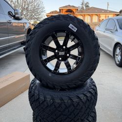 23” Golf Cart Wheels And Tires Brand New 