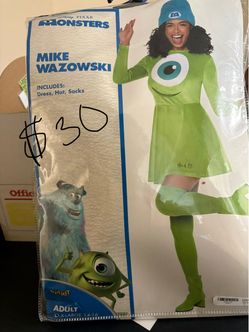 Adult size Xl Mike wazowski
