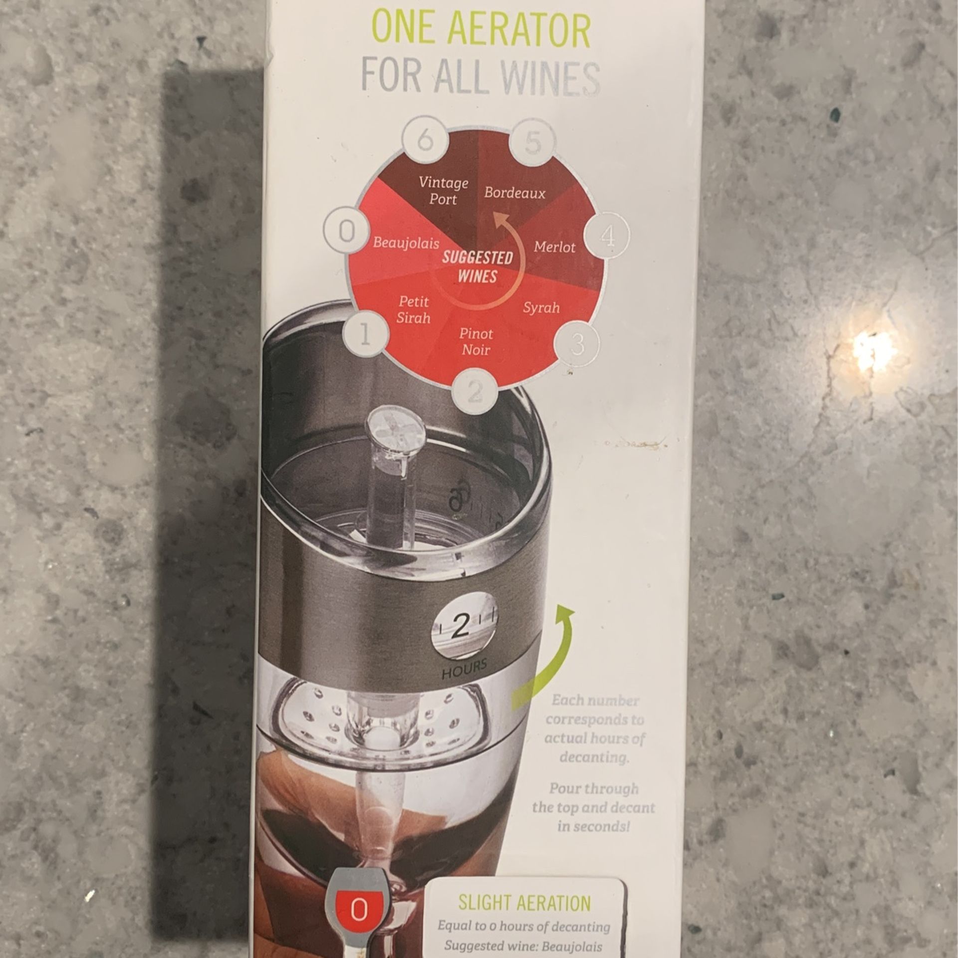 Host Twist Adjustable Aerator